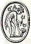 Götterbote Hermes befreit die gefangene Seele Hermes befreit die gefangene Seele