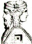 Doppelköpfiger Janus Der doppelköpfige Janus